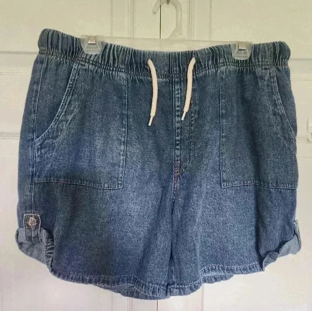 George Insanely Comfortable Women's  Denim Shorts - Size XL